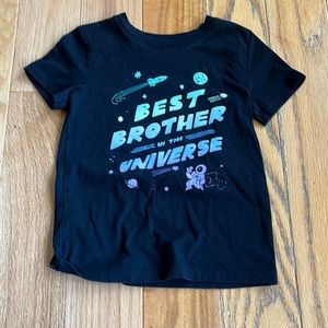 Black Best Brother T-shirt 4T Cat & Jack